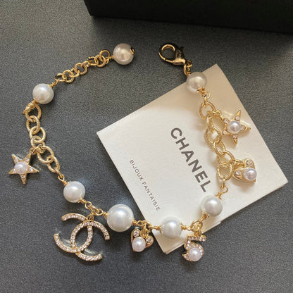 Pulsera con Colgante Lucky 5 Estrellas