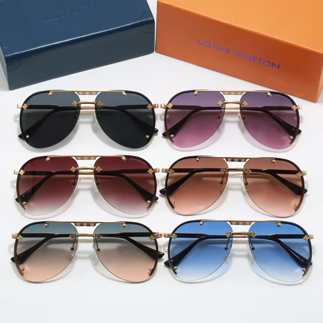 Gafas de sol de metal modernas estilo europeo y americano 2026