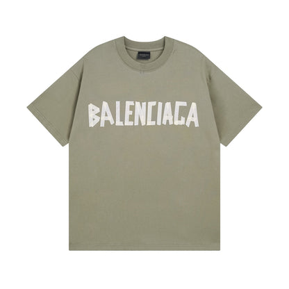 Camiseta clásica estampada con letras