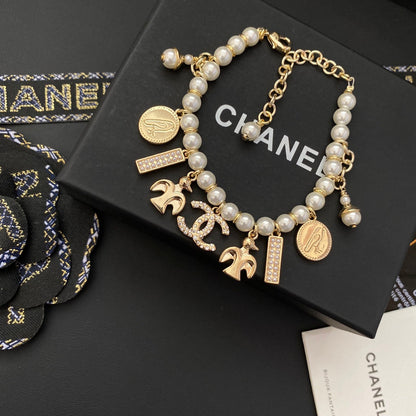 Bracelet multirang de perles haut de gamme
