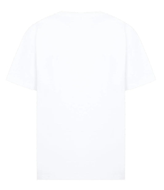T-shirt ras du cou imprimé rectangulaire de la marque