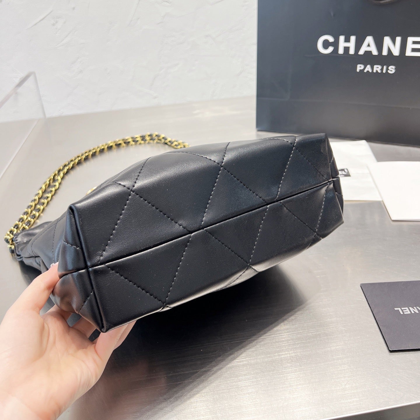 Bolso de mano de cadena de nueva moda de 22 segundos