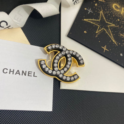 Broche diamantée empilable couleurs personnalité