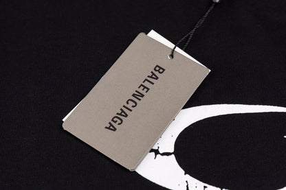 Camiseta clásica estampada con letras