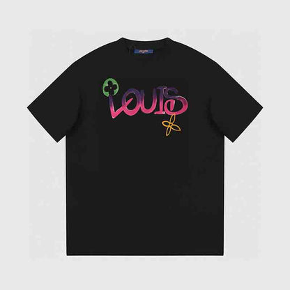 Camiseta con estampado de cambio gradual