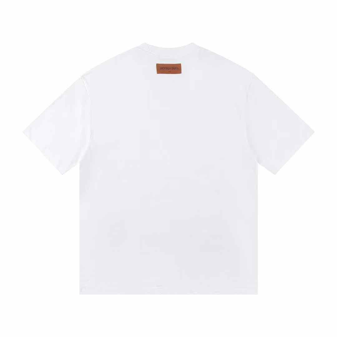 Camiseta estampada con patrón de alfabeto