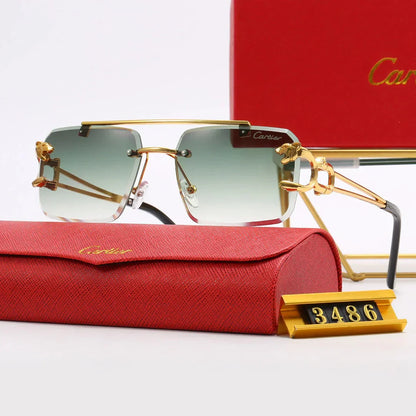 Lunettes de soleil mode 5 couleurs—3486