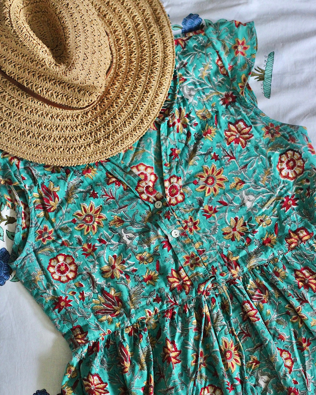 Minivestido Saheli en Henna
