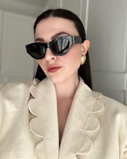 Nouvelles lunettes de soleil œil-de-chat tendance