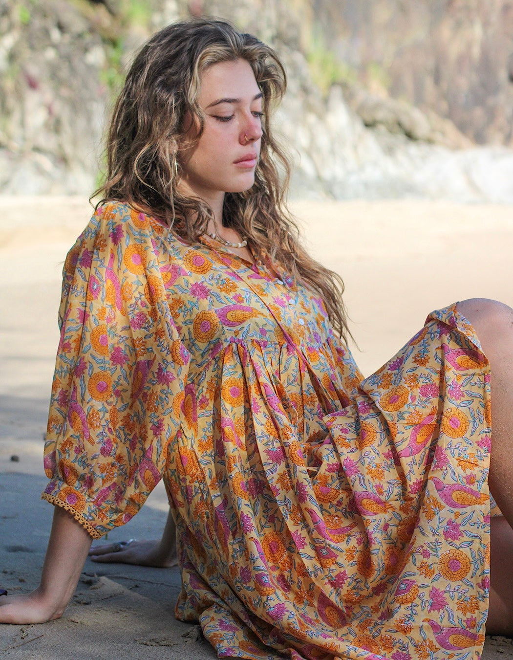 Minivestido Hawa en Golden Soma