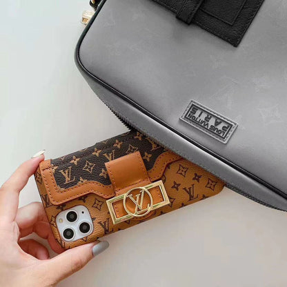Étui porte-cartes de luxe imprimé