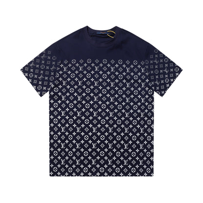 Retro front and back print T-shirt