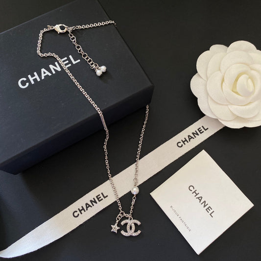 Collier classique en cristal