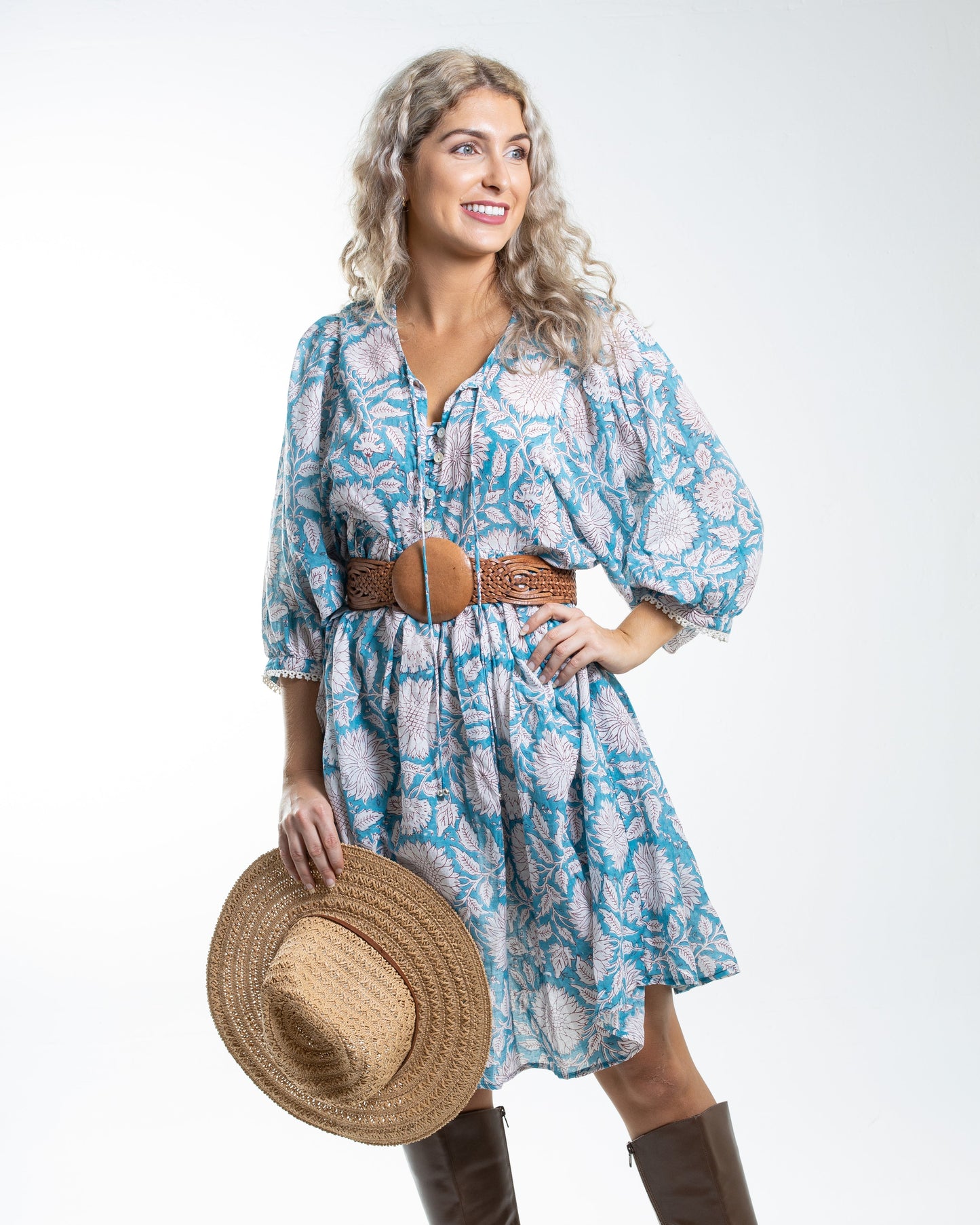 Minivestido Hawa Sky Sunflower
