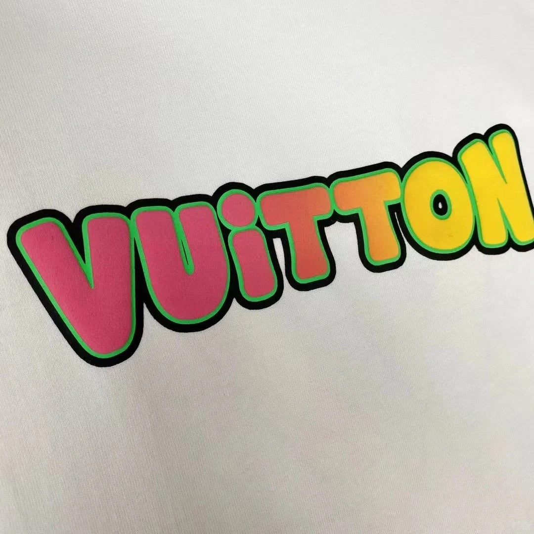 0528 Camiseta con logotipo estampado por las dos caras
