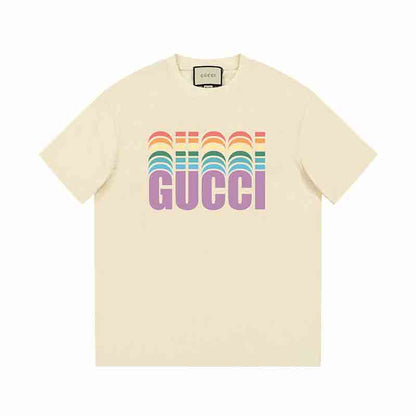 T-shirt imprimé arc-en-ciel
