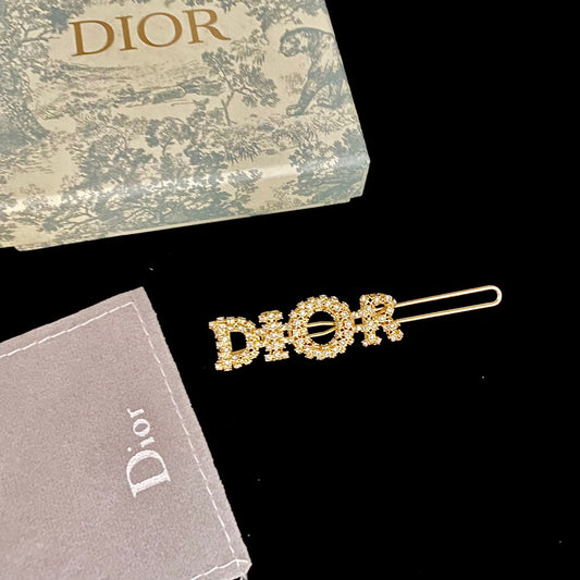 Pince à cheveux Diamant Doré