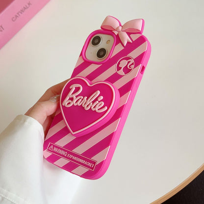 Coque en silicone motif Cœur 3D