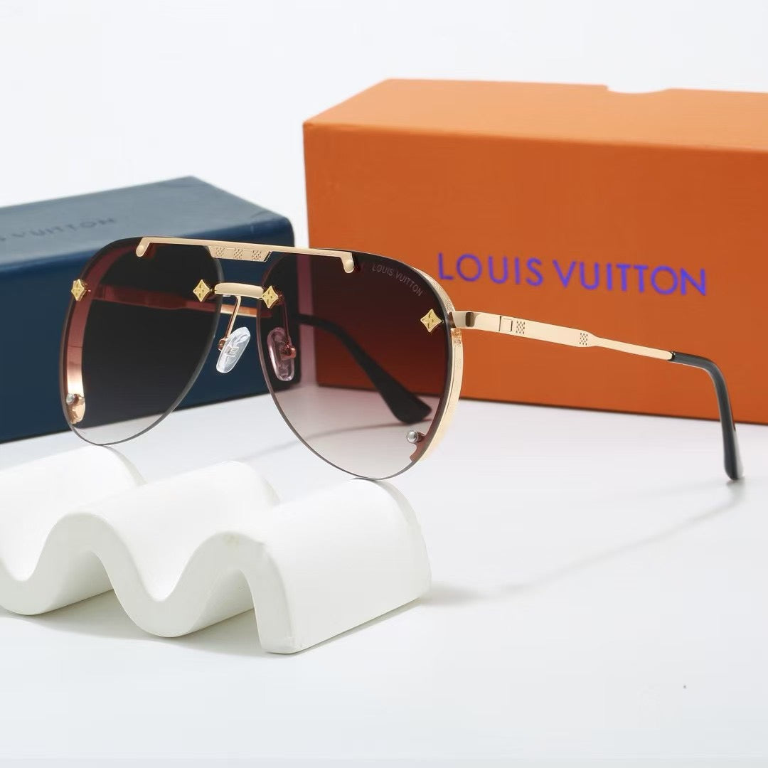 Gafas de sol de metal modernas estilo europeo y americano 2026