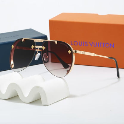 Gafas de sol de metal modernas estilo europeo y americano 2026