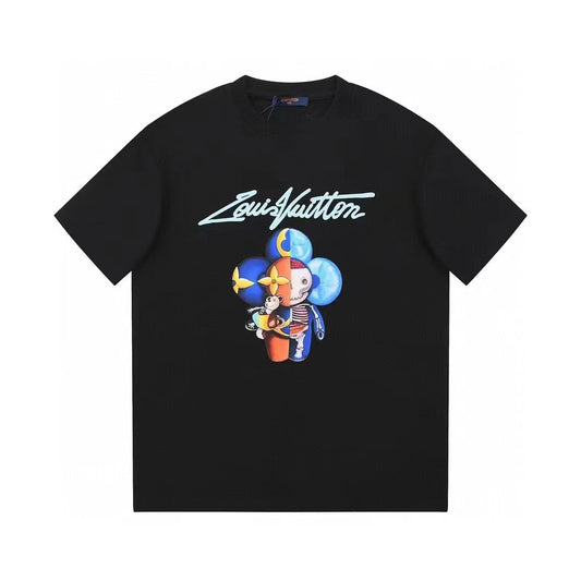 Camiseta Estampada de Dibujos Animados