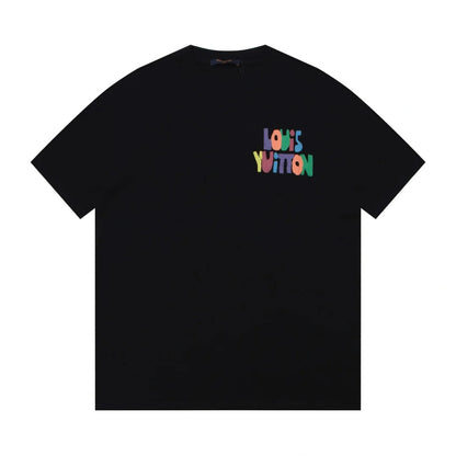 0528 Camiseta con logotipo estampado por las dos caras