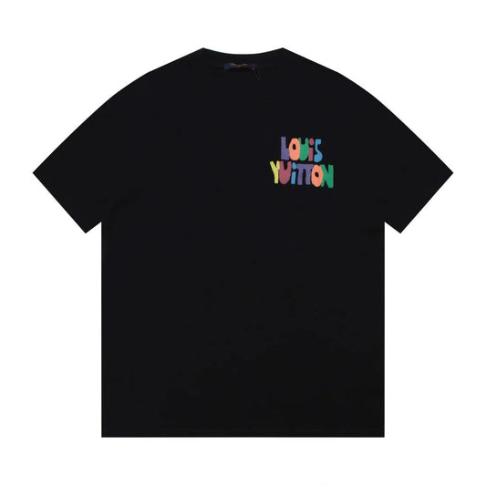 0528 Camiseta con logotipo estampado por las dos caras