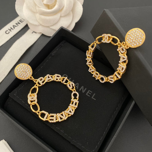 Boucles d'oreilles créoles gravées