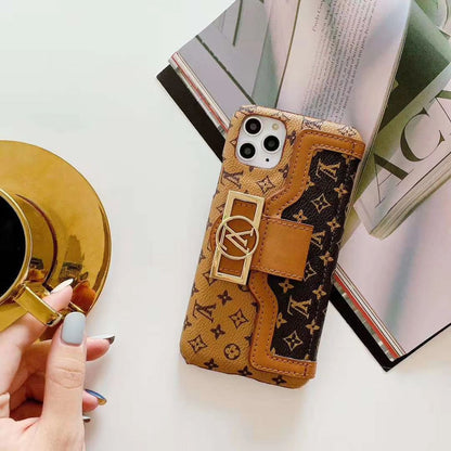 Étui porte-cartes de luxe imprimé
