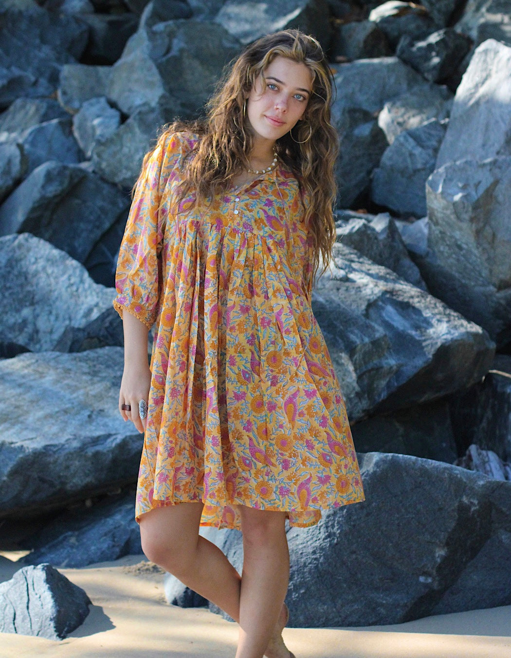 Minivestido Hawa en Golden Soma