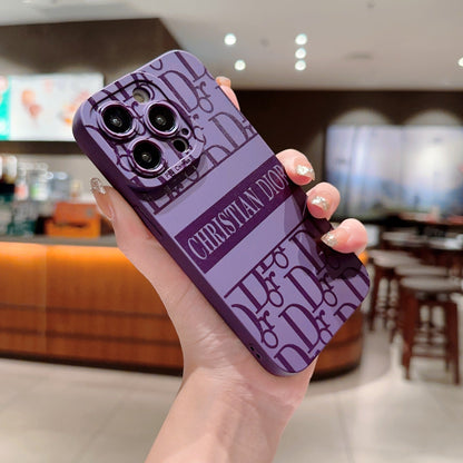 Funda de silicona multicolor con relieve