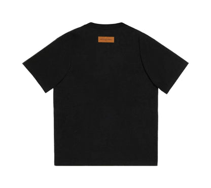 Camiseta clásica con logo estampado