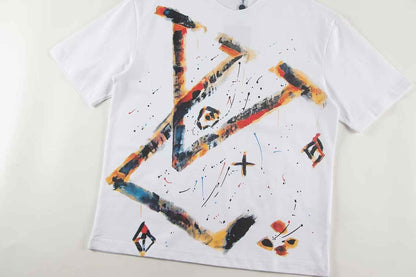 Nouveau t-shirt imprimé coloré