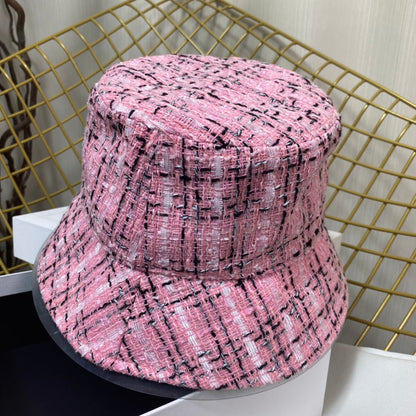 Sombrero de cubo bordado colorido de moda