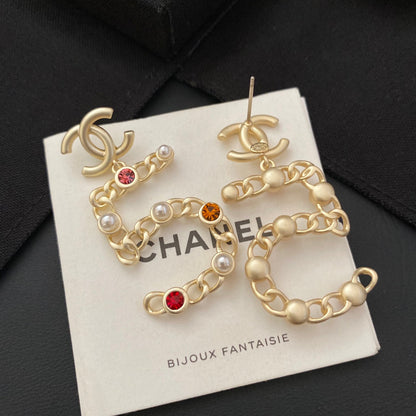 Nuevos pendientes de diamantes de color n.º 5