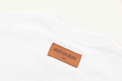 T-shirt imprimé motifs alphabet