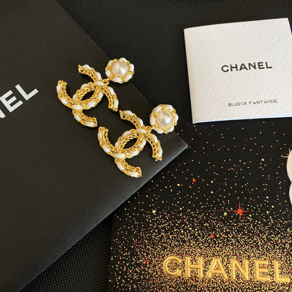 Boucles d'oreilles tendance en cuir plaqué or