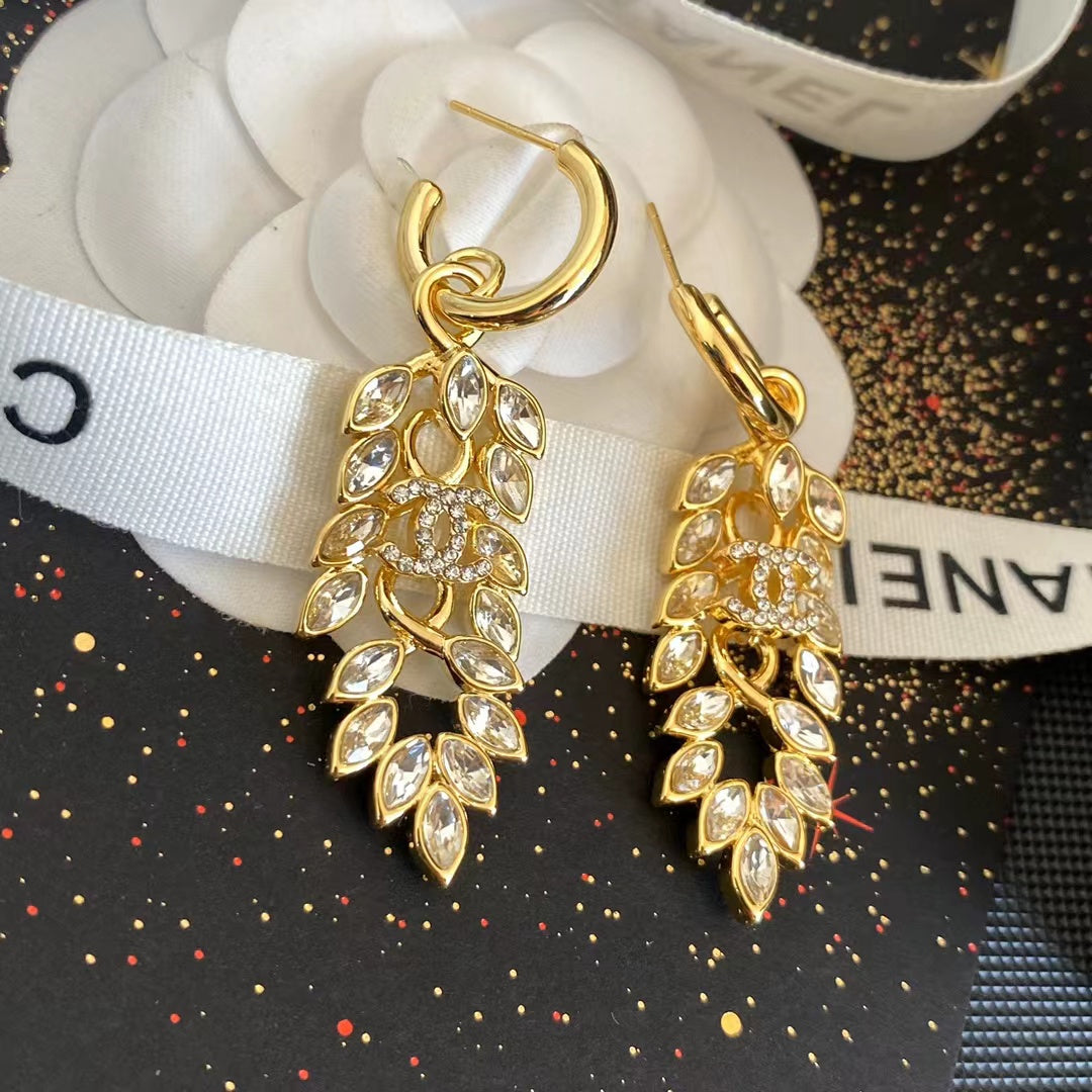 Pendientes Colgantes de Diamantes