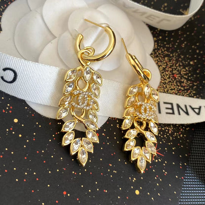 Pendientes Colgantes de Diamantes