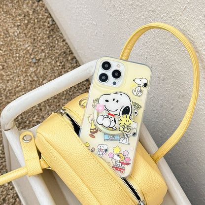 Bonita funda magnética 3D con forma de perro