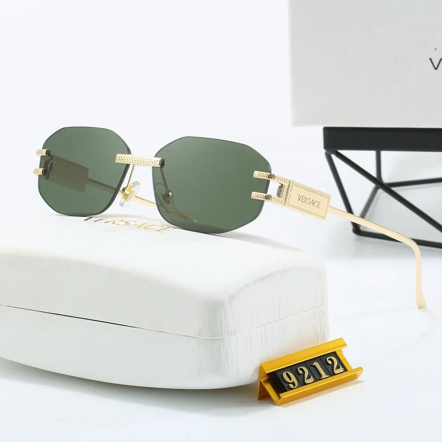 6 colores de gafas de sol de moda 9212