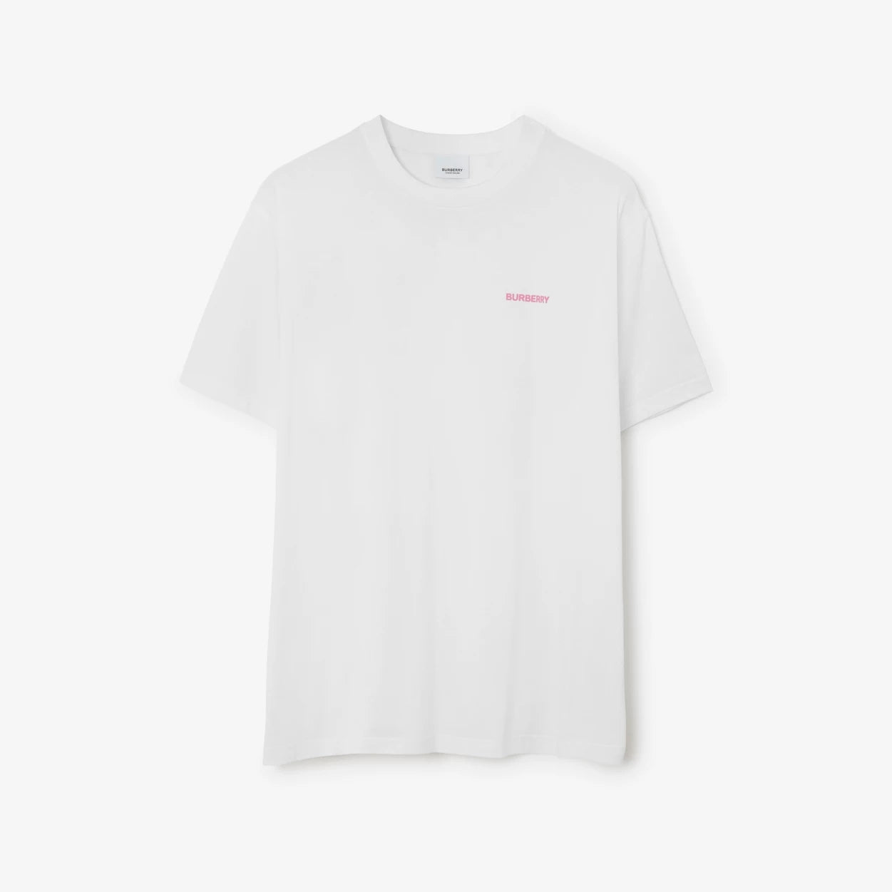 Camiseta de algodón con escudo de hoja de roble
