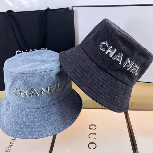 Chapeau Bob en Jean à Logo Diamant