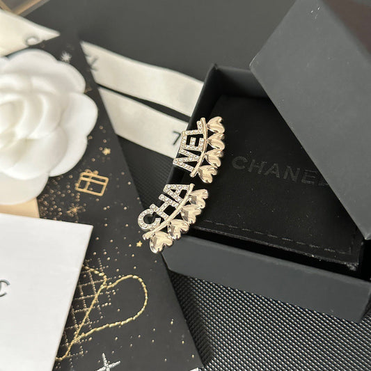 Boucles d'oreilles cœur avec initiale