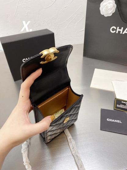 Especiales - Bolso de cuero con correa para el hombro para teléfono móvil