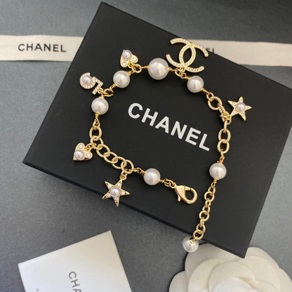 Pulsera con Colgante Lucky 5 Estrellas