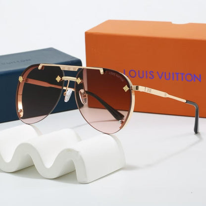 Gafas de sol de metal modernas estilo europeo y americano 2026