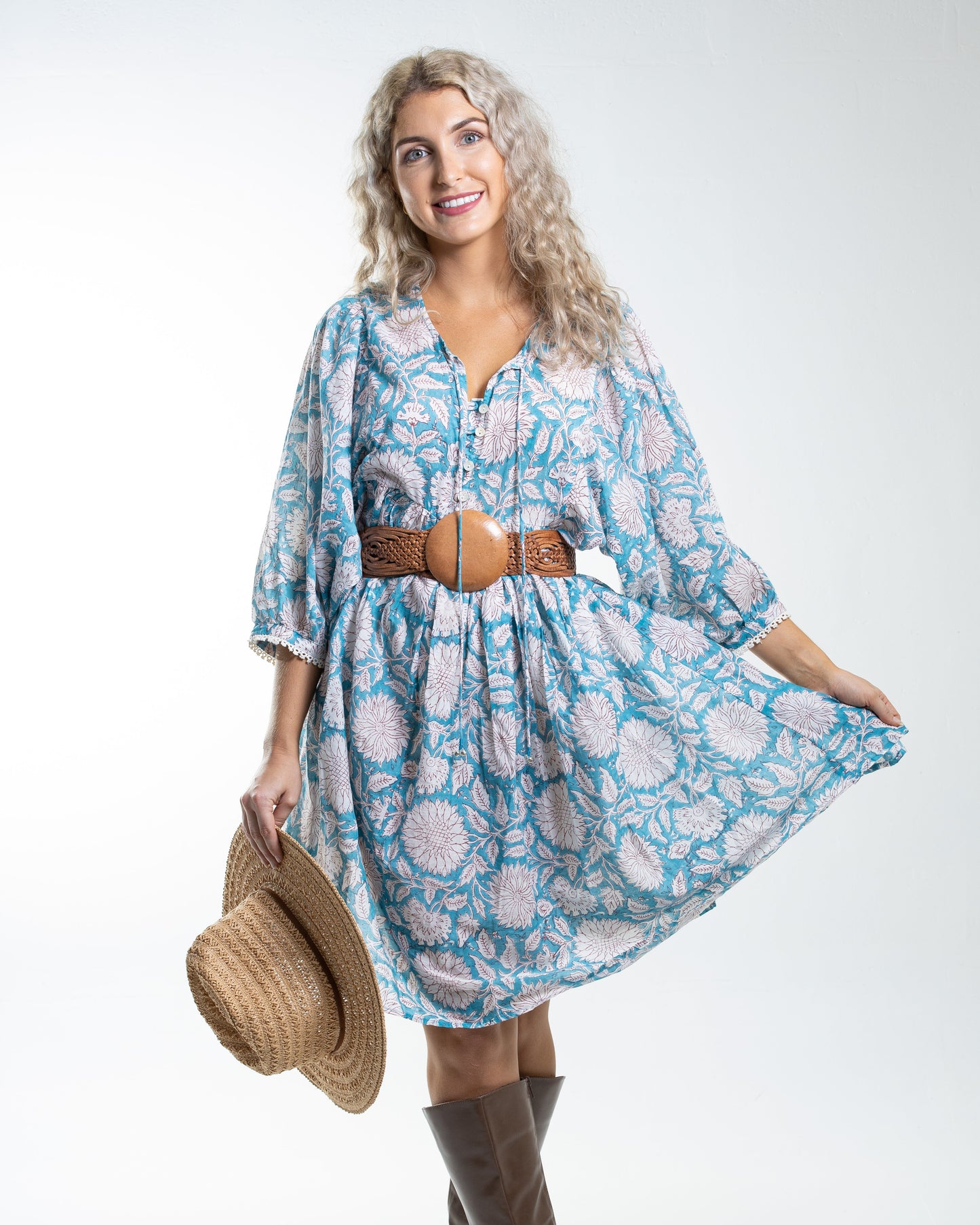 Minivestido Hawa Sky Sunflower