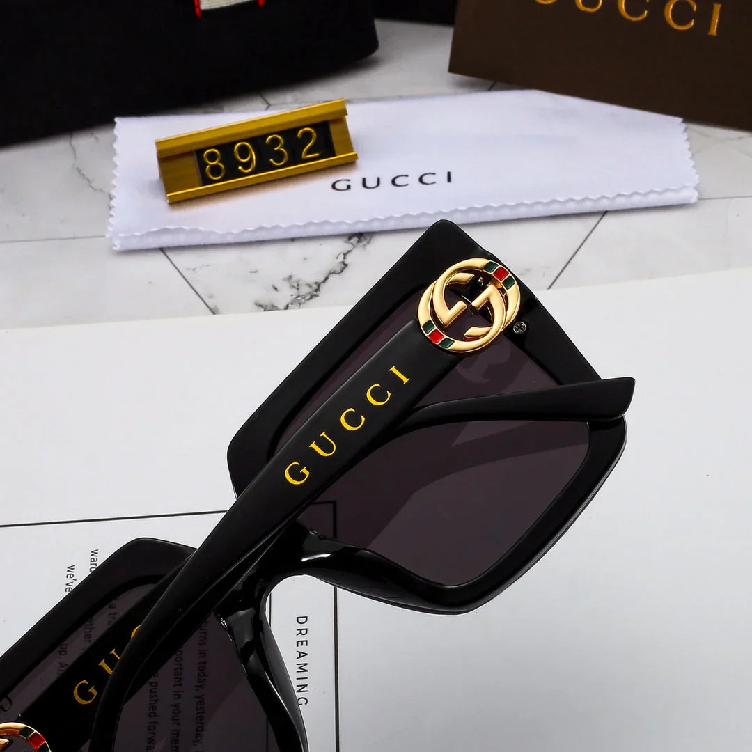 4 Colores Estilo Coreano Accesorios Grandes Gafas de Sol de Moda 8932