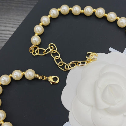 Collier Cœur et Perles